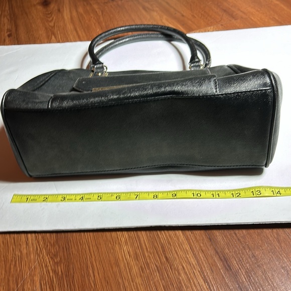 Anne Klein black satchel bag - Picture 6 of 8